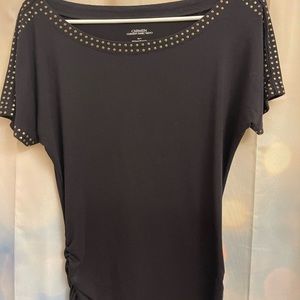 Carmen Metal Detail Top